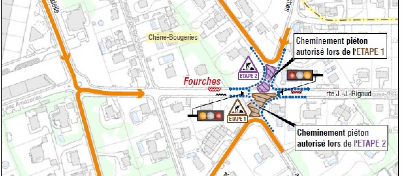 Fourches, chemin des - avis de travaux Fourches, chemin des - avis de travaux