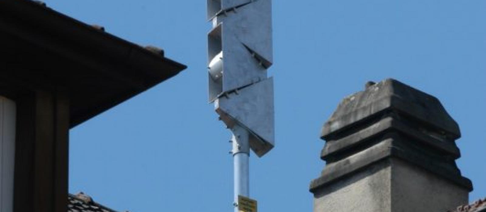 Test national des moyens d'alarme à la population illustration d'une sirène utilisée pour l'alarme à la population